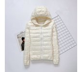 Lightweight Women Down Jackets Quilted Jacket Down Coats Solid Color Transition Jacket