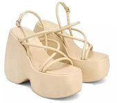 Women's fashionable comfortable Sandals with Large Brand Design Sizes 35-43 Fashion Buckle Summer Platform for Party and Beach