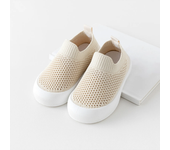 Zapatos Infantiles Slip On para Bebés con Malla Transpirable | Suela Suave Breathable para Ocio y Baloncesto | Tamaño 4 y 6 Niños y Niñas | Soft Bottom Moda 2025