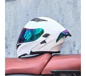 Casco moto modular hombre resistente viento mujer  trail aire libre carretera