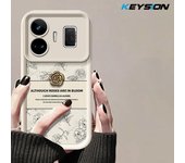 KEYSION Retro Flower Case for Realme GT 3 240W Soft Silicone Shockproof Phone Back Cover for OPPO Realme GT Neo 5