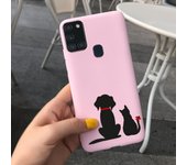 Flowers Painted Soft tpu Back Cover For Samsug A21S Case Camera Protector Bumper For Samsung Galaxy A21S A 21S A217F Back Cover