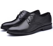 Zapatos de hombre, zapatos formales de cuero negro para hombre, Oxfords, zapatos de negocios para fiesta de boda y oficina, zapatos de hombre de talla grande