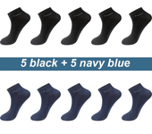 10pairs/lot men's bamboo fiber socks short casual breatheable anti-bacterial man ankle socks new black busines high quality