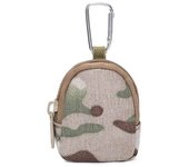 2024 New Style Tactical Wallet Holder Men Coin Purses Pouch Keychain Zipper Pocket Outdoor Key Bag