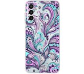 For Samsung M13 4G Case 6.6" SM-M135F Flowers Rose Transparent Phone Case Back Cover Soft Cover For Samsung Galaxy M13 M 13 Capa