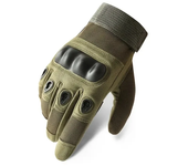 Guantes tácticos sin dedos para hombre, ideales para deportes al aire libre, tiro, caza, Airsoft y ciclismo, 1 par