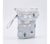 Bolsas de almacenamiento de pañales para bebés, paquete portátil de viaje, impermeable, para mamá