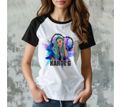 Karol g t shirt women designer Y2K Tee female designer Japanese clothes