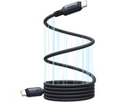 Baseus PicoGo Magnetic Liquid Silicone Fast Charging Cable USB-C to USB-C 240W Type-C Cable for iPhone, Xiaomi, Laptop, Tablet
