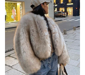 Stylish Synthetic t Long Sleeve  High t  Jacket
