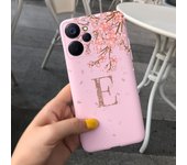 For Realme 9i 5G Case RMX3612 Fashion Slim Letters Alphabet Soft Silicone Phone Cover For Realme 9i 9 i RMX3491 Realme9i Housing