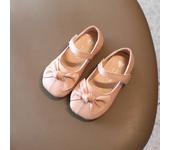 Girl leather , soft comfortable dsing shoes with Parisian style, elegant, suitable for spring and spring 2025