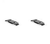 2X for Gopro-MAX Sliding Battery Side Cover Dustproof Camera Removable Protective Door Lid Charging Case Port,Black