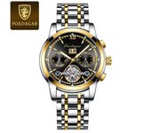 Reloj mecánico automático a prueba de agua moda luminosa reloj para hombres