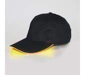 Adjustable LED Light Baseball Cap Cotton Neon Flashing Glow Rave Party Cap Sunscreen Cyberpunk Hip-hop Luminous Hat