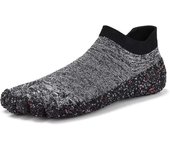 Men's and women's anti slip quick drying purple yoga shoes, simple barefoot socks, five finger fitness shoes