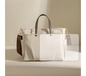 Bolso para computadora portátil de 16 pulgadas, nuevo bolso de viaje de moda casual para mujer 2025, maletín de negocios de color sólido