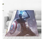 Warm Soft Blanket Travel Iron Man Bedding Throws Spiderman Flannel Bedspread For Living Room Novelty Sofa Bed Cover