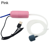 Aquarium Oxygen Air Pump USB Small Oxygenator for Fish Tank Silent Air Compressor Mini Aerator Portable Fish Tank Accessories