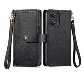 For Motorola moto g04 g04s g14 G24 g34 g54 g84 Edge 40 Neo G play 2024 ranura de tarjeta antipolvo billetera titular carcasa