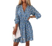 Vestido corto de verano para mujer, informal
