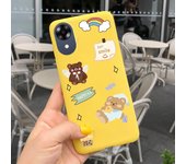 For Oppo A17K A17 A16 A16s Case Soft Ultra Luxury Silicone Bumper Shell For Oppo A16 A 17 OppoA17k Back Cover Candy Capas Cases