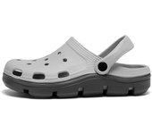 Zuecos antideslizantes para hombre, sandalias de playa con correa ajustable, zapatillas para el hogar