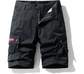 New Men Casual Shorts Outdoor Loose Fashion Multiple Pockets Cargo Shorts Summer Simplicity Solid Comfort Sports Shorts Men