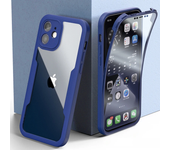 Funda completa 360 para iPhone 16 Pro Max 15 Plus 16E Funda para iPhone 15 14 11 Pro Max 13 12 Mini Funda protectora de pantalla para teléfono