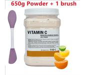 650g Chamomile Hyaluronic Acid Facial Moisturizing Mask Powder with Silicone Brush Increasing Skin Elasticity Rose Jelly Mask