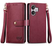 For Xiaomi poco M6 redmi A3 13C note 13 pro plus 4G 5G Mobile Phone Fund anti - cremallera billetera clip carcasa del teléfo