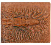 Cartera de piel sintética con patrón de cocodrilo corto para hombre, Cartera de negocios a la moda con múltiples tarjetas, cubie