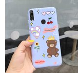 For Huawei Y7 2019 Case DUB-LX1 6.26 inch Luxury Silicone TPU Phone Protection Back Cover For Huawei Y 7 HuaweiY7 2019 Bumper