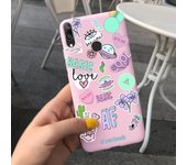 For Huawei Y7 2019 Case DUB-LX1 6.26 inch Luxury Silicone TPU Phone Protection Back Cover For Huawei Y 7 HuaweiY7 2019 Bumper