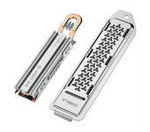 INEO NVMe Solid State Hard Drive Radiator with Cover for PS5 M.2 SSD Heatsink Efficient Heat Dissipation Cooling Cooler