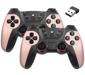 Double Gamepad USB 2.4G Wireless Multi-function For PC/Laptop/Android/PC360/TV Box/Game Box/Linux Controller Joystick Handle Set