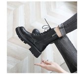 Nuevas Botas De Plataforma De Otoño Para Mujer, Botas Finas, Botas Cortas, Botas Individuales De Primavera Y Otoño, Botas Con Cremallera.