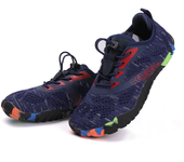Nuevos zapatos acuáticos para niños, zapatillas deportivas coloridas para caminar para mujer, zapatillas para caminar en aguas arriba, zapatillas de agua de malla transpirable con cinco dedos para nadar