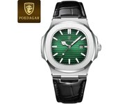 Reloj ultrafino de marca suiza para hombre nuevo reloj de cuarzo impermeable de moda