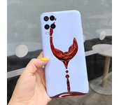 For OPPO A54 2021 Case CPH2239 OPPOA54 Cover Stylish Painted Phone Back Funda For OPPO A54 5G CPH2195 A 54 Shockproof Soft Coque