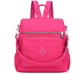 Mochila informal de nailon para Mujer, Bolso Antirrobo Impermeable, Multifuncional de Gran Capacidad, Mochila de Viaje