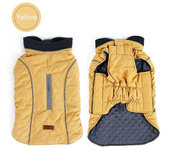 High Quality Dog clothes Quilted Dog Coat Pet Warm Jacket Vest New Big Dog Retro Cozy Thick Vest Clothing 6 Colors