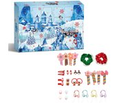 Calendario Adviento 2024,Cuenta regresiva de 24 días Accesorios para niños,Christmas Calendario Adviento Regalo para Niños y Niñas