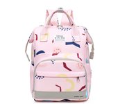 Mochila de gran capacidad para mamá, bolsa multifuncional para pañales de bebé, maternidad