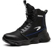2025 Botas Protectoras De Motocicleta Para Hombre, Zapatos De Montar En Moto, Tipo Tobillo, Color Negro, Para Las Cuatro