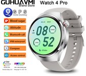 Reloj inteligente Para Hombre Watch 4 Pro 1,53 inch 360*360 AMOLED HD Screen Bluetooth Call GPS NFC Heart Rate Sports Smartwatch Valentine's Day Gift 2025