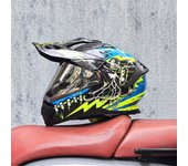 Cascos de moto mujer hombre aire libre trail rally seguro Equipo Protector
