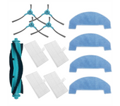 For Midea S5 Plus / Cecotec Conga 2299 Ultra Home X-Treme Genesis Vacuum Cleaner Parts Main Side Brush Mop Filters