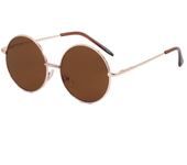 Children's sunglasses metal frame round sunglasses  simple anti ultraviolet tide children's glasses